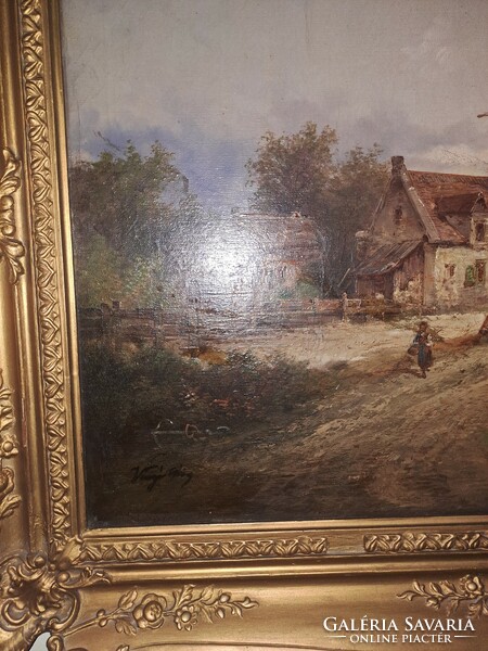 Antique painting