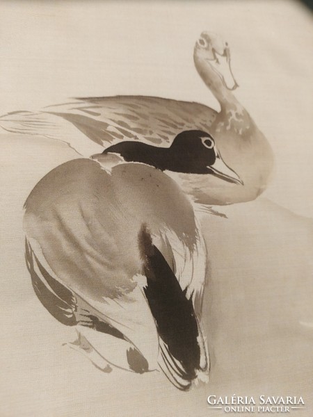 Asian print reproduction 21.3 x 26.3 cm ducks, birds