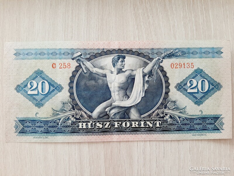 20 Forintos bankjegy 1965