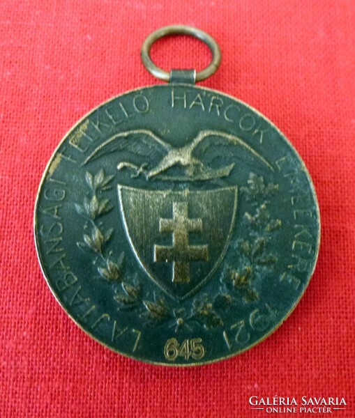 1921-1929. "Lajtabánsági Emlékérem" (Prónay kitüntetés)