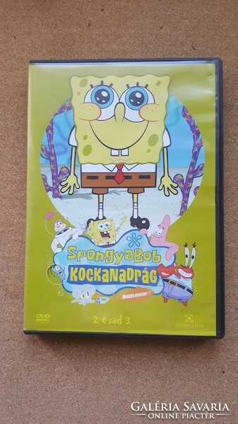 Spongyabob kockanadrág 2. évad 3. lemez. (DVD)