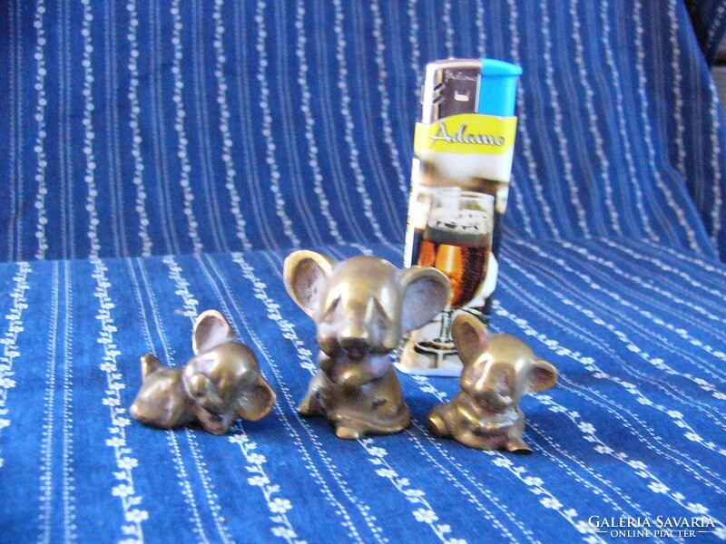 Copper miniature mouse family