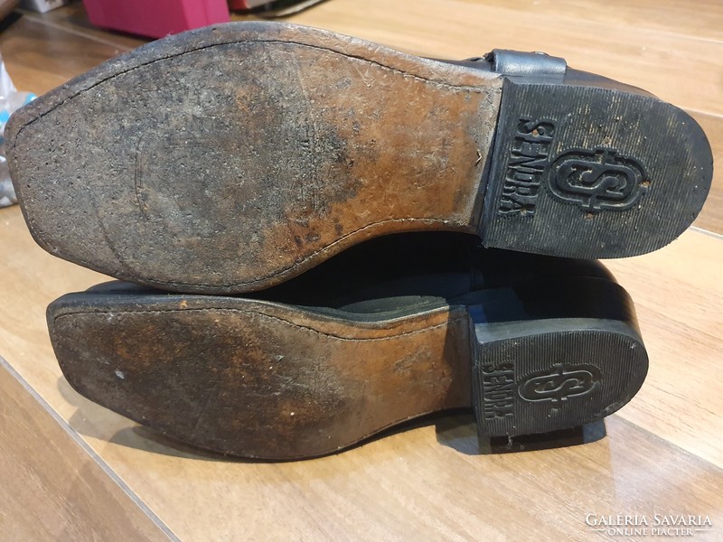 Cut-toe sendra motorcycle western boots size 45