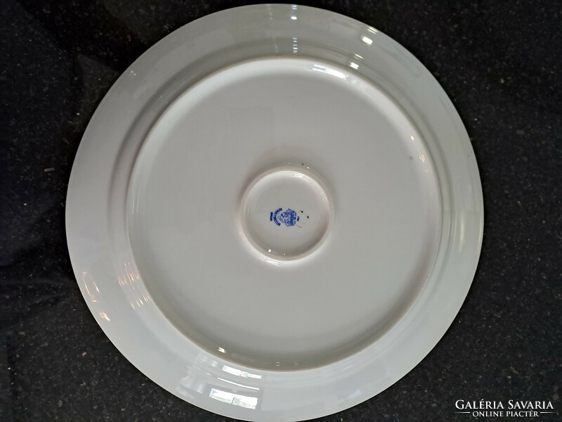 Alföld dahlia porcelain round serving bowl 28.5 Cm