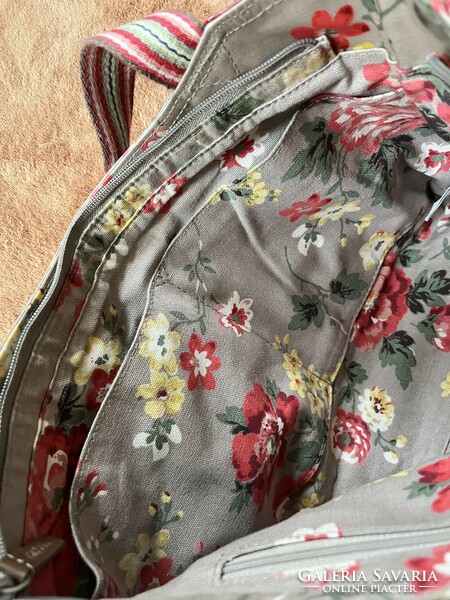 Cath kidston pink oil clothes shoulder bag