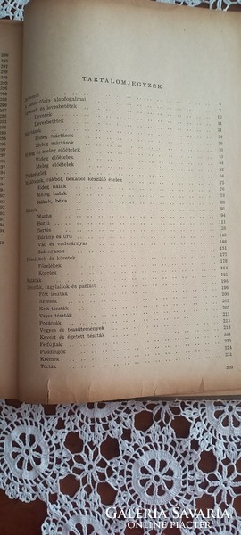 Szakácskönyv 1954 Kereskedelmi kiadó