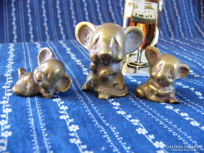 Copper miniature mouse family