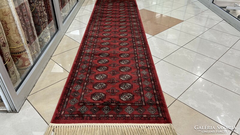 3596 Pakistani bokhara machine Persian running carpet 78x303cm free courier