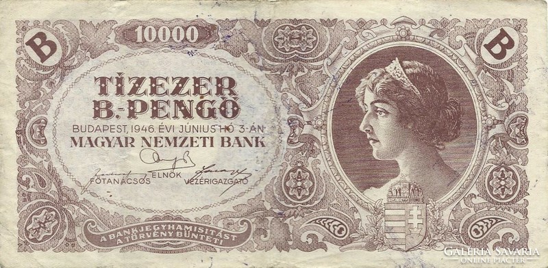 10000 b.-pengő 1946