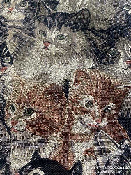 A wonderful kitty decorative pillow