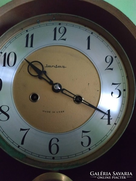 Jantar 3-stick pendulum wall clock with mechanical clock mechanism