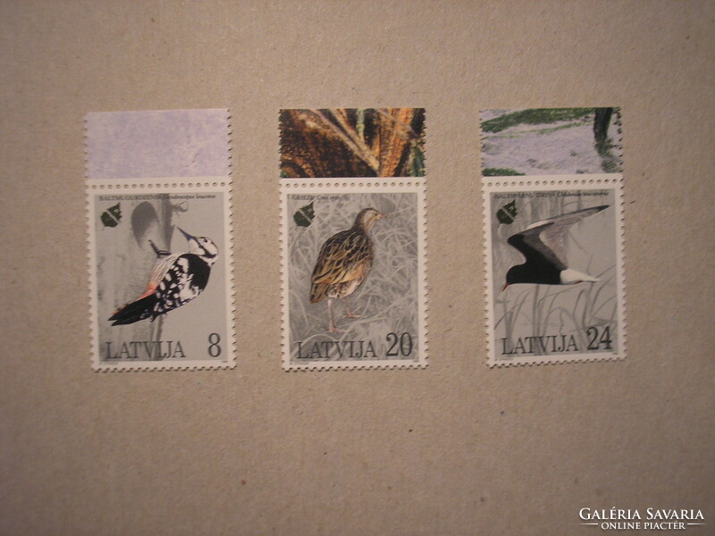 Lettország - Fauna, madarak 1995