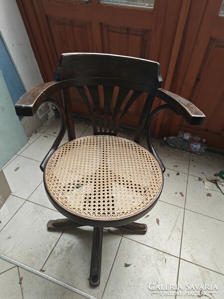 Thonet office swivel chair.