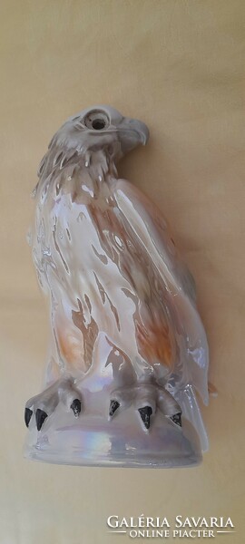 Table lamp porcelain shade 06. Sas aroma perfume vaporizing lamp shade iridescent 21.5x15x10cm