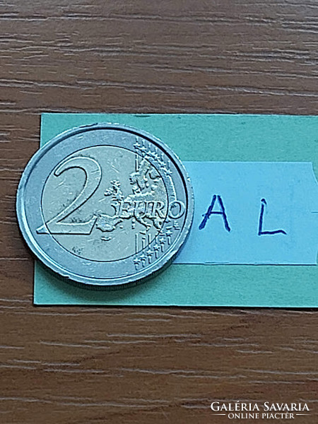 Italy 2 euro 2002 - 2012 bimetal, 10 years under €