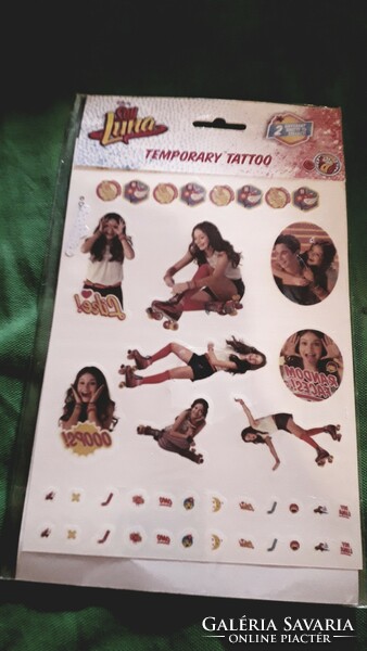 Retro soy luna disney film tattoo sticker unopened, packaged as shown in the pictures