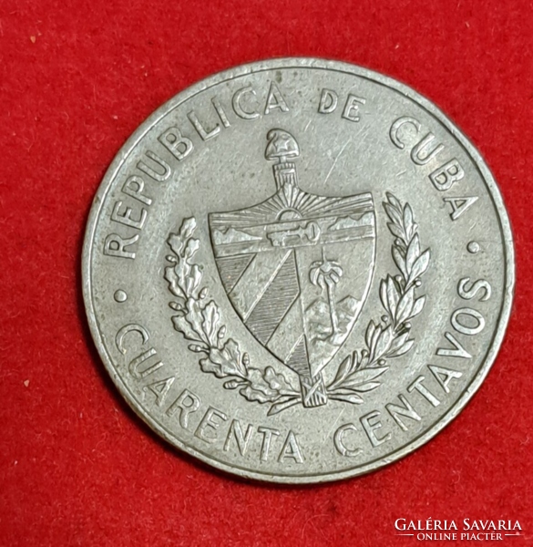 1962. Cuba 40 centavos patria o muerte (1021)