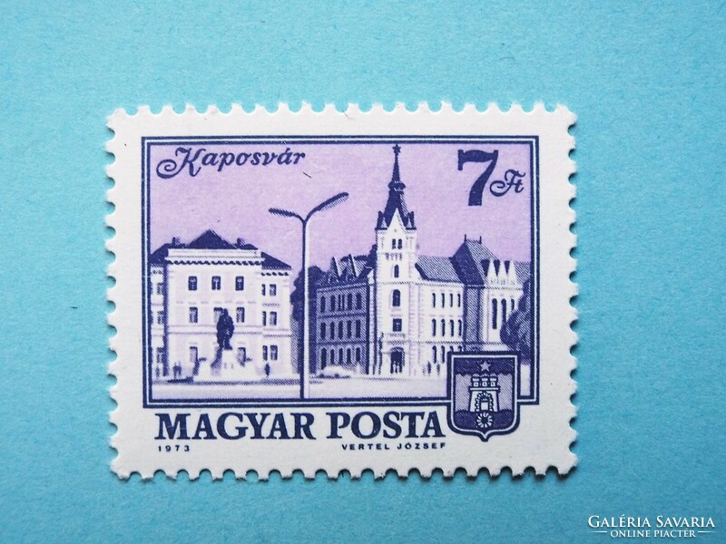 (Z) 1973. Tájak-városok II. - Kaposvár** - (Kat.: 200.-)