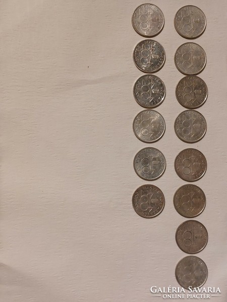 HUF 200 silver coins