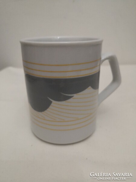 Zsolnay cloud pattern porcelain mug