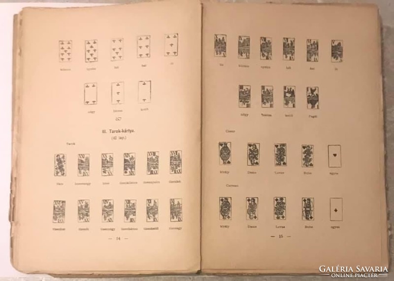 Description of domestic and foreign card games 1905