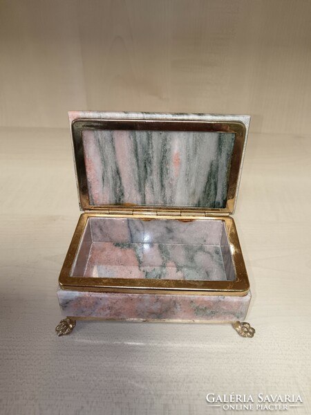 Marble jewelry box