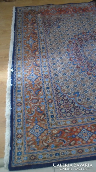 Beautiful flawless clean large hand knotted Iranian wool Persian rug