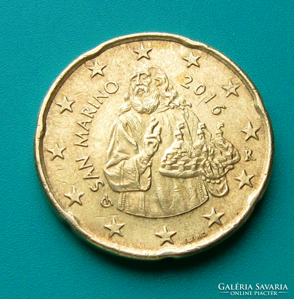 San Marino - 20 euro cents - 2016