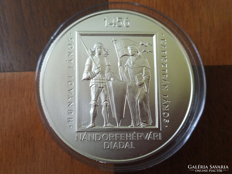 Nándorfehérvár victory Hunyadi capistran 5000 HUF silver coin 2006 bu