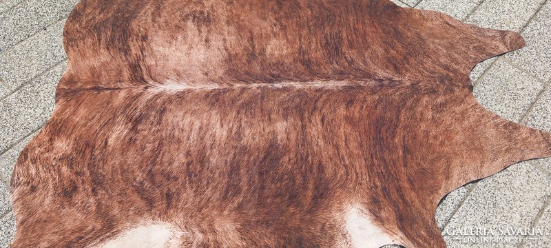 Designer marha bőr- szőr szőnyeg  ALKUDHATÓ