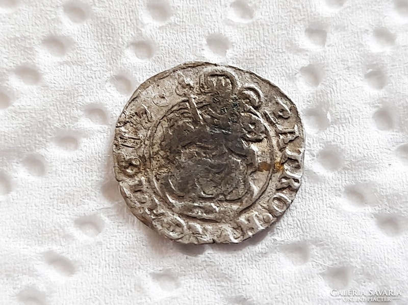 II. Matthias silver denar 1617 approx.