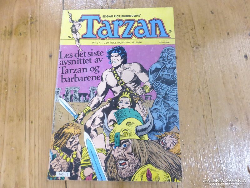Retró Tarzan képregény