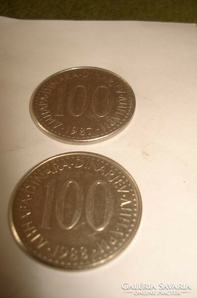 Dinar series metal coin