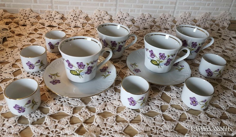 Bavaria violet pattern porcelains