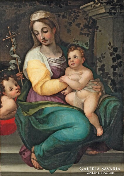 Mary with the child Jesus and Saint John the Baptist