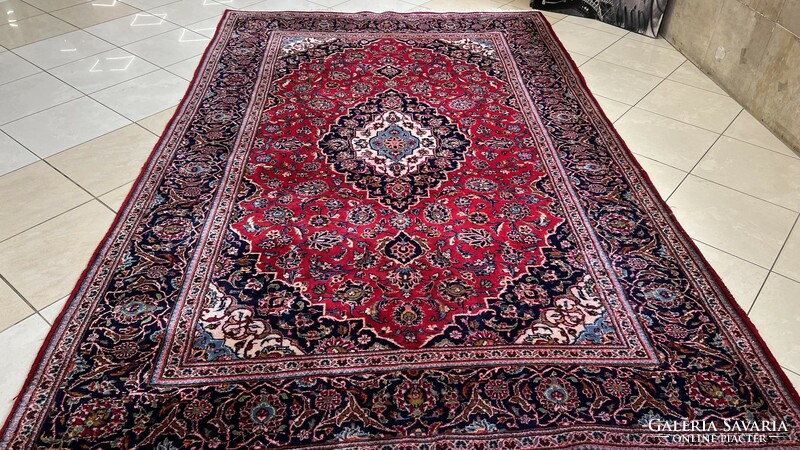 3601 Eredeti Iráni Keshan kézi csomó gyapjú perzsa szőnyeg 200X300CM Ingyen Futár