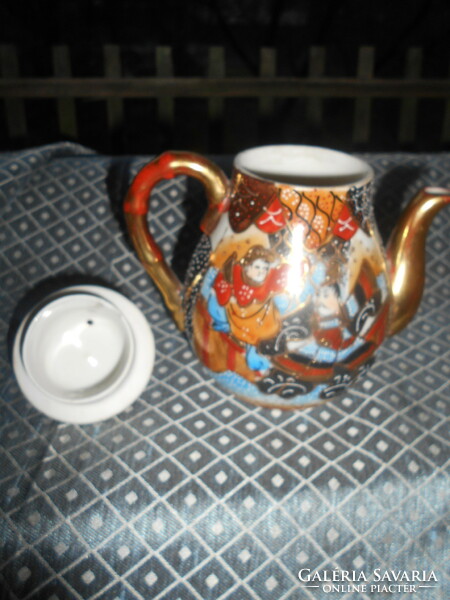 Japanese antique satsuma porcelain jug
