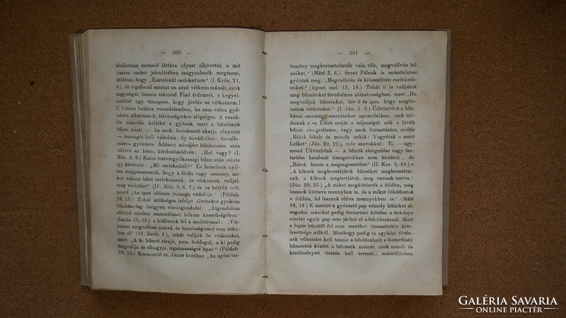 1875 Pázmány Péter Egyházi beszédei / EGER / Burger Ignác / Egyetlen kiadás / Pecz Gábor példánya