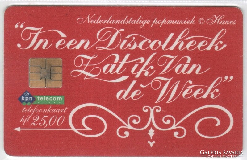Külföldi telefonkártya 0487  Holland   1999