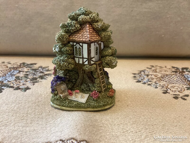 Lilliput Lane jelzett Angol miniatűr házikó makett játék minikert dekoráció