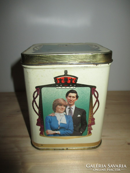 Wedding of Princess Diana and Prince Charles, tea box