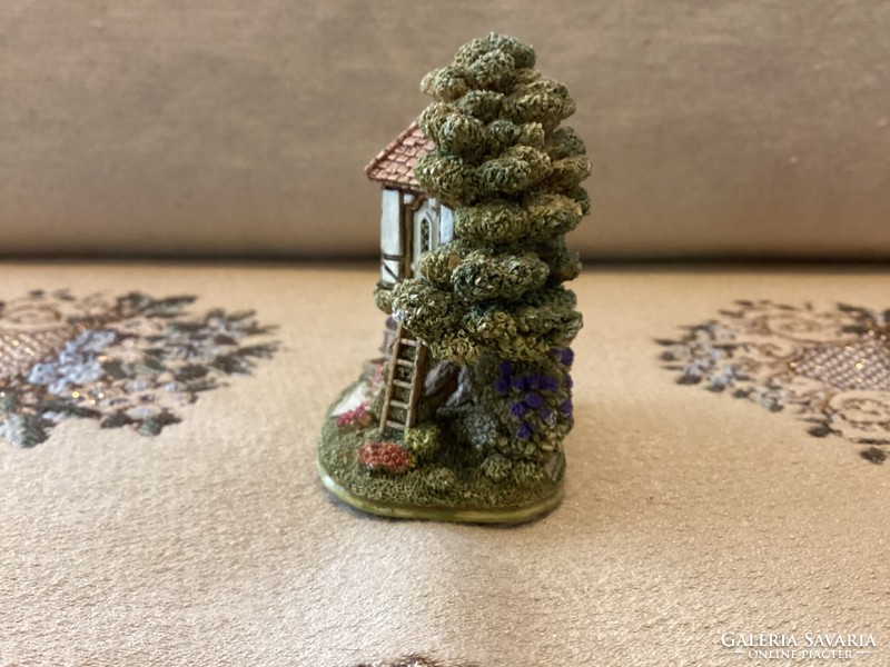 Lilliput Lane jelzett Angol miniatűr házikó makett játék minikert dekoráció