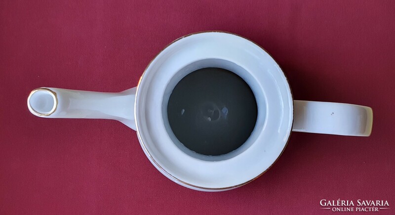 Bareuther Waldsassen Bavaria német porcelán kanna kancsó teás kávés kiöntő