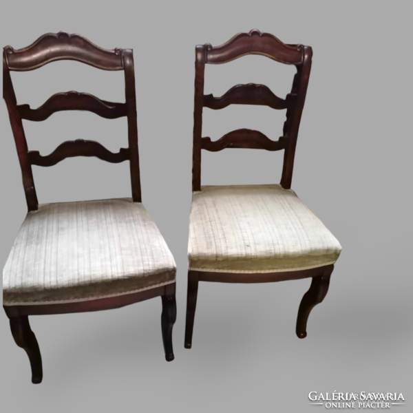 Pair of antique neo-baroque chairs