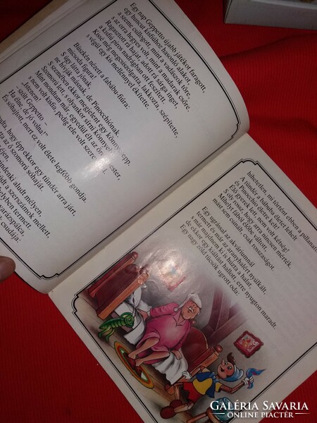 Retro "HÍRES MESÉK "- (Disney mese nyomán) - PINOKKIÓ mesés képes füzet, kiskönyv a képek szerint