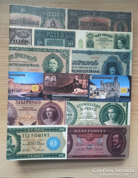 Free paper money album if you buy 51 foreign unfolded and 18 Hungarian bent paper..