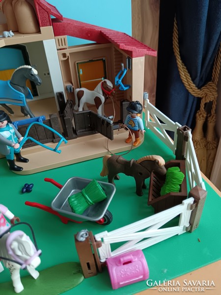 Playmobil, manor house, stable