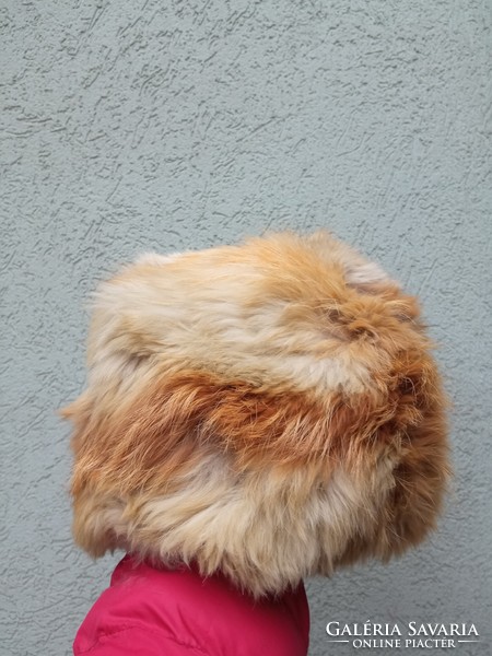 6 Pieces! Vintage real fur hats-mink are sold together