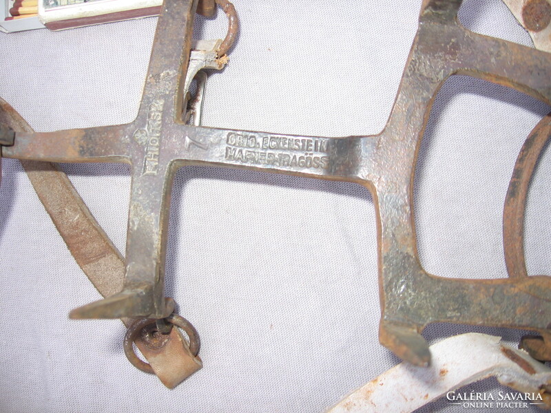 Old, marked forged, German or Austrian? Military climbing iron v. Sledgehammer