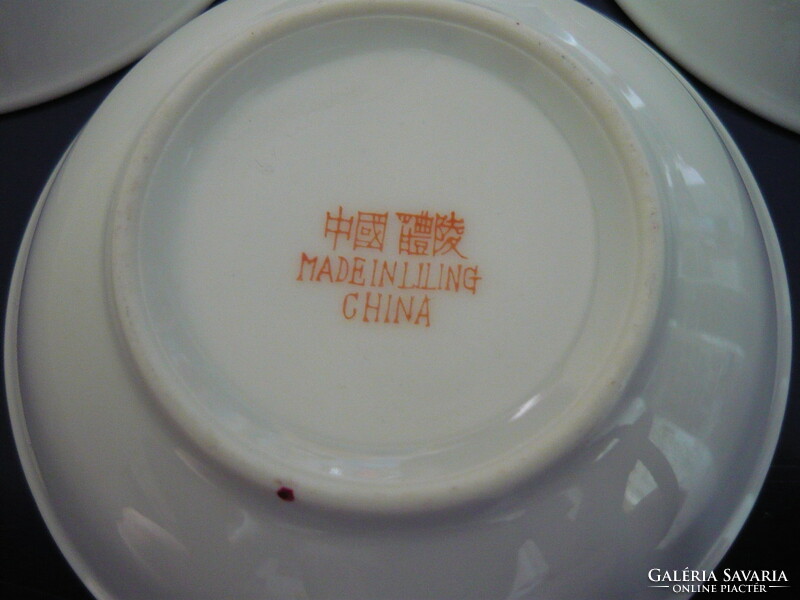 4 db kínai porcelán tálka
